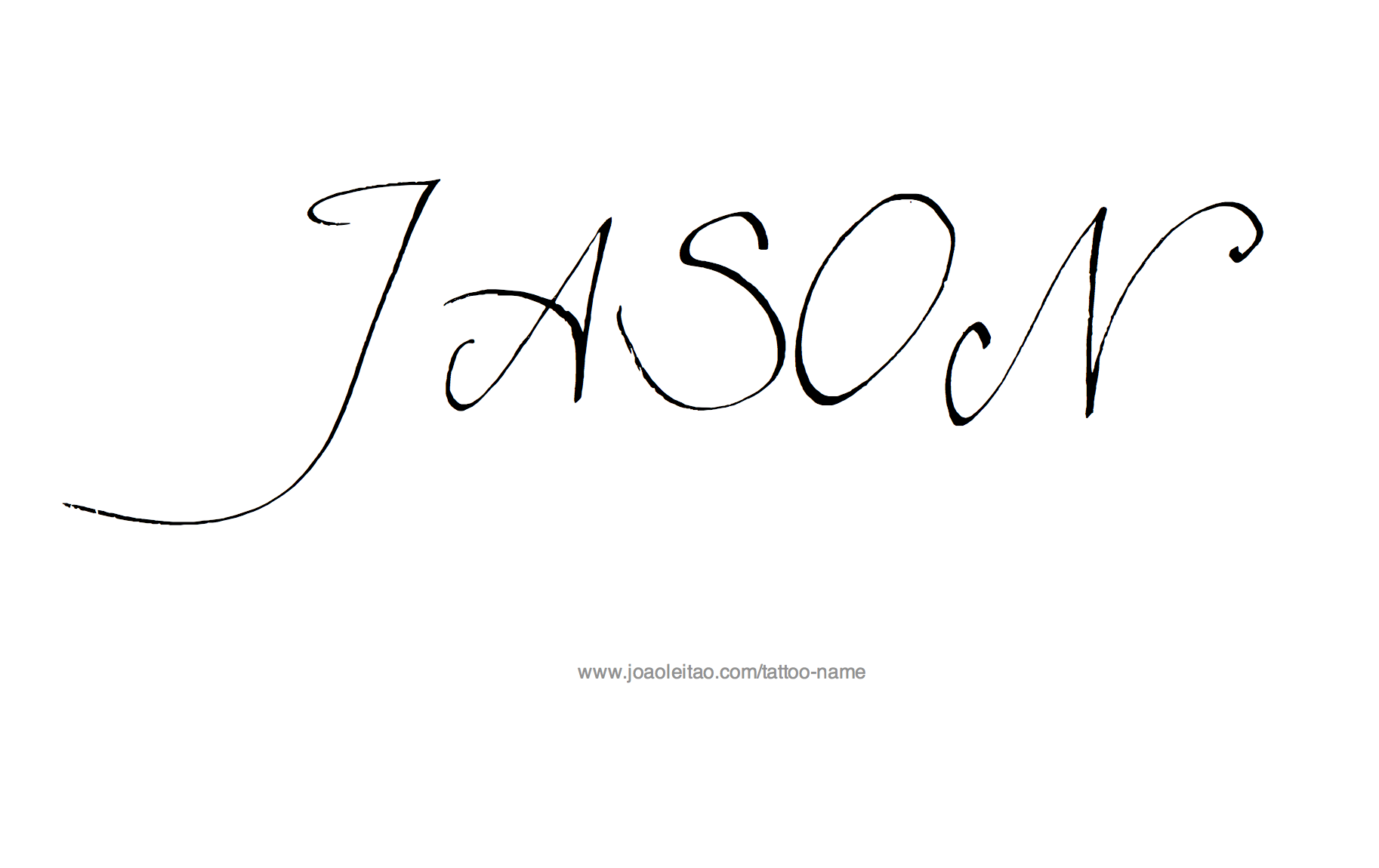 Jason Name Tattoo Designs